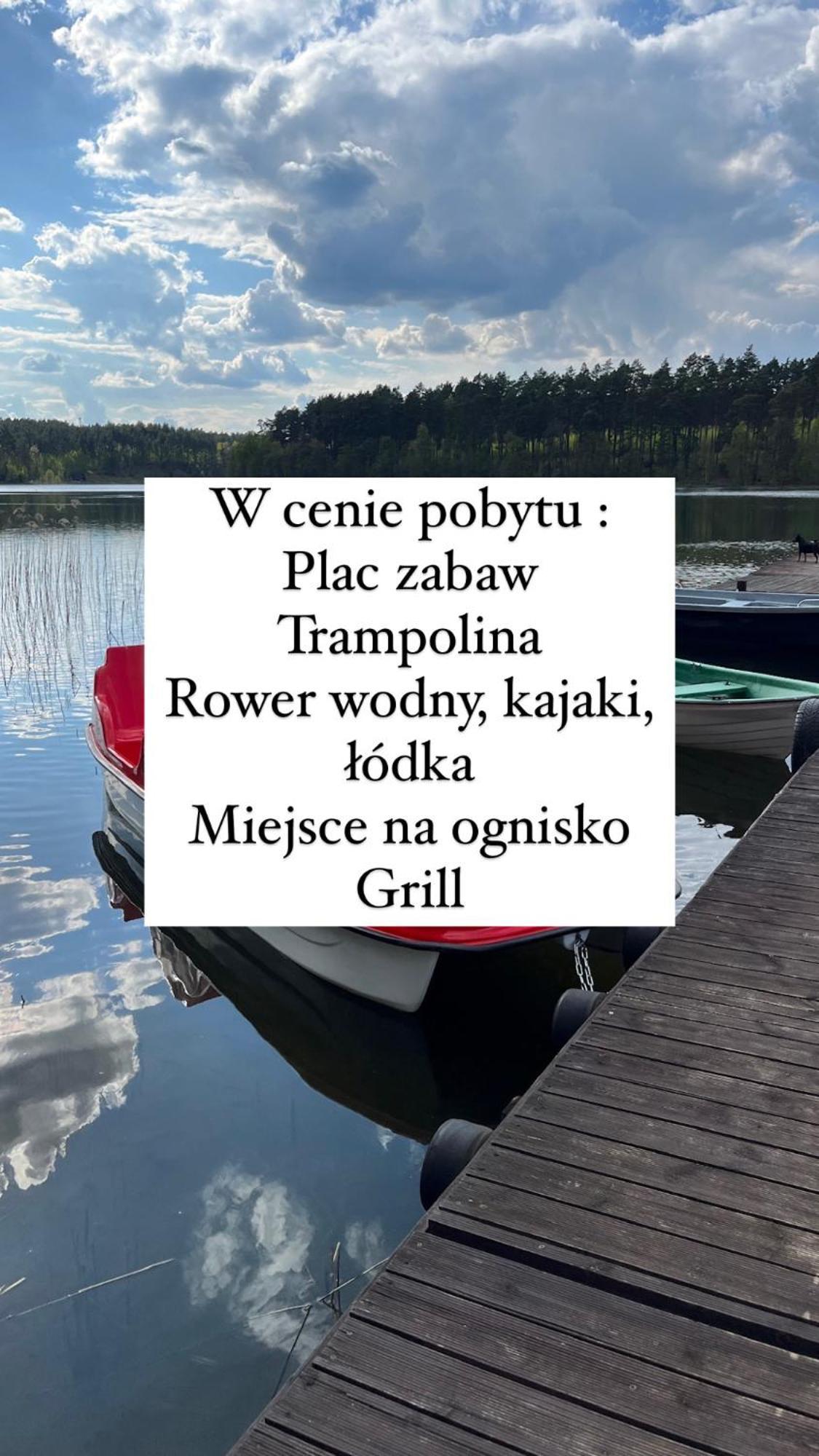 Domki Letniskowe Nad Jeziorem Kazub Cieciorka 외부 사진